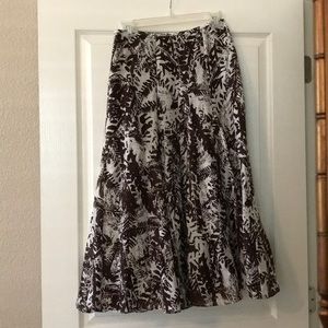 Light weight summer lined skirt